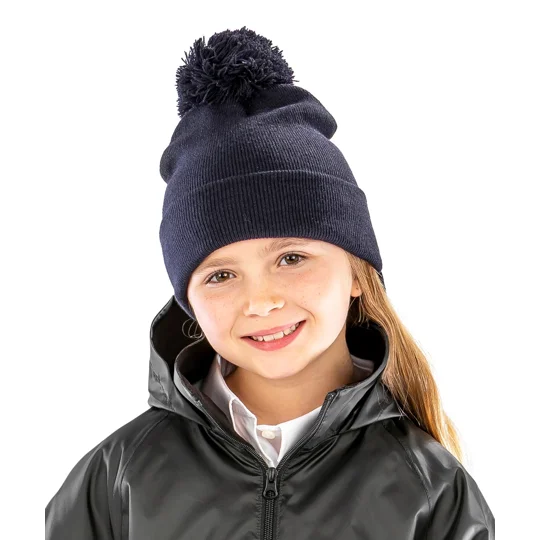 Result Winter Essentials Junior pom pom beanie