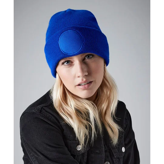 Beechfield Circular patch beanie