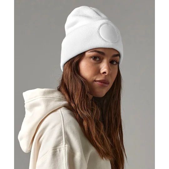 Beechfield Circular patch beanie