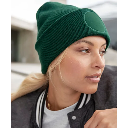 Beechfield Circular patch beanie