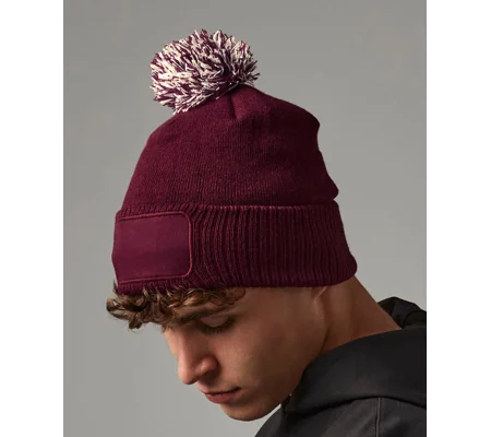 Beechfield Snowstar® patch beanie