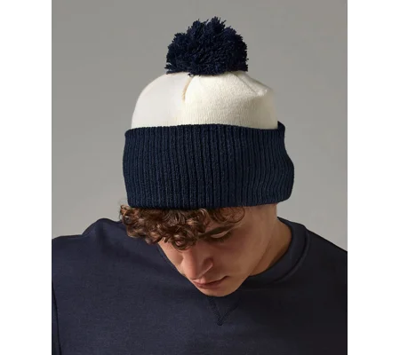 Beechfield Snowstar® two-tone beanie