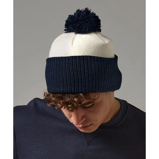 Beechfield Snowstar® two-tone beanie