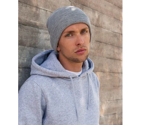 Build Your Brand Heavy knit beanie