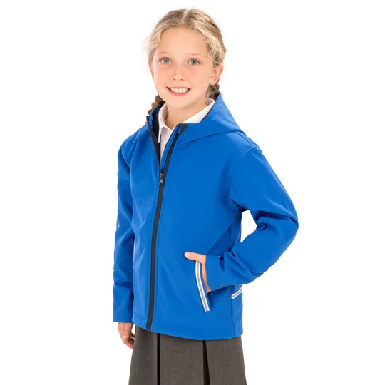 Result Core Junior TX performance hooded softshell jacket