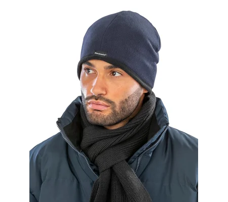 Result Winter Essentials Reversible microfleece bob hat