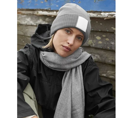 Beechfield Appliqué patch beanie