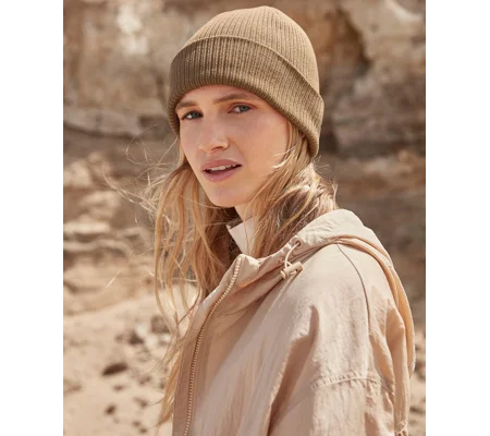 Beechfield Polylana® ribbed beanie