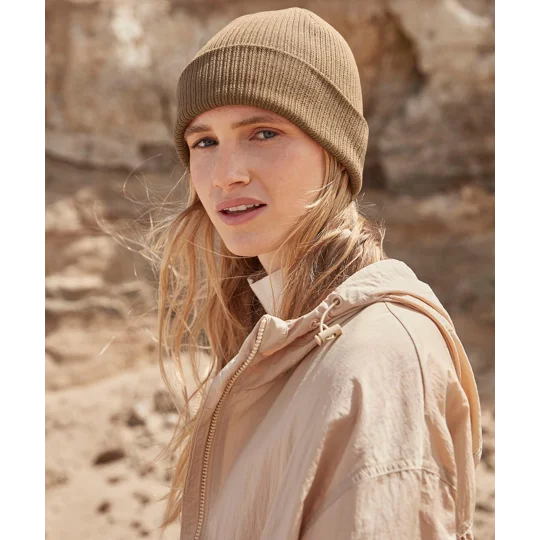 Beechfield Polylana® ribbed beanie