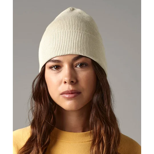 Beechfield Organic cotton fine knit beanie