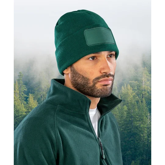 Result Recycled Recycled double knit printers beanie
