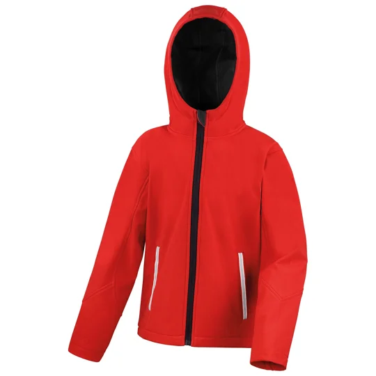 Result Core Junior TX performance hooded softshell jacket