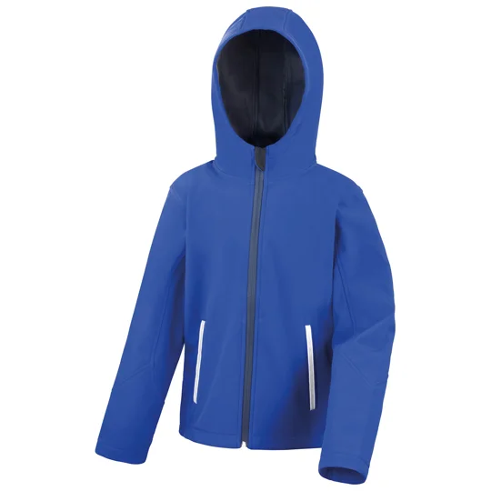 Result Core Junior TX performance hooded softshell jacket