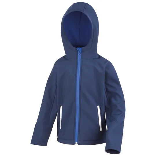 Result Core Junior TX performance hooded softshell jacket