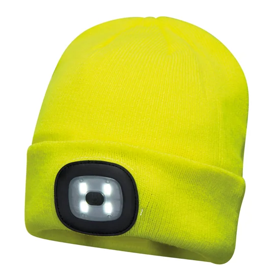 Portwest Beanie LED headlight USB rechargeable (B029)