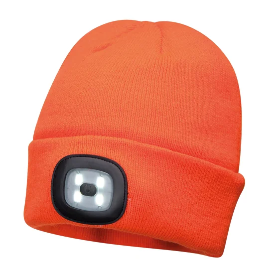 Portwest Beanie LED headlight USB rechargeable (B029)