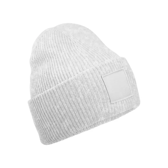 Beechfield Deep-cuffed tonal patch beanie