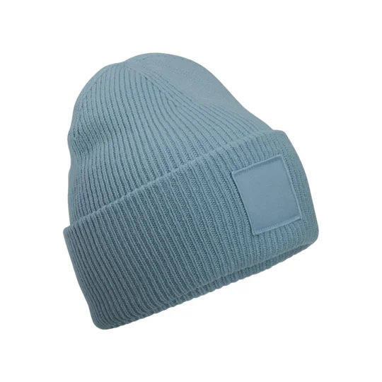 Beechfield Deep-cuffed tonal patch beanie