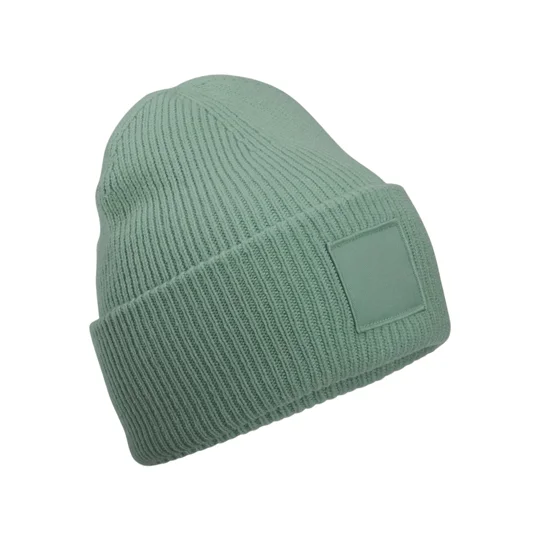 Beechfield Deep-cuffed tonal patch beanie