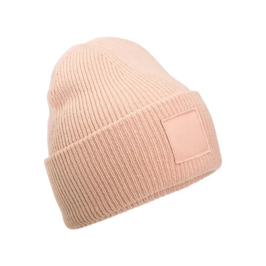 Beechfield Deep-cuffed tonal patch beanie