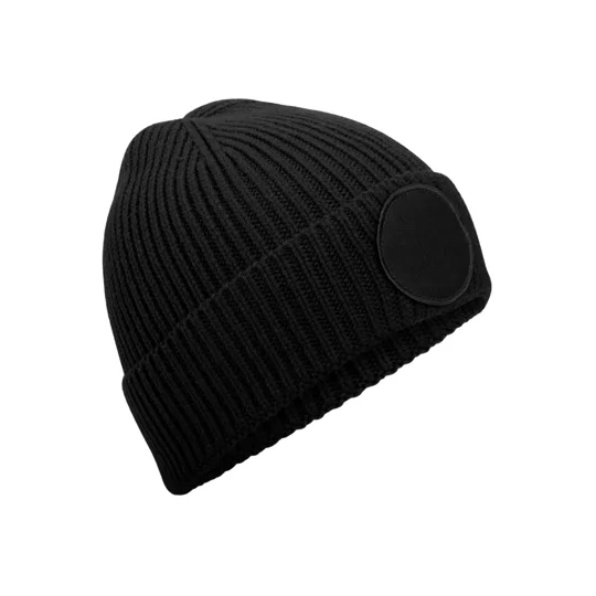 Beechfield Circular fashion patch beanie