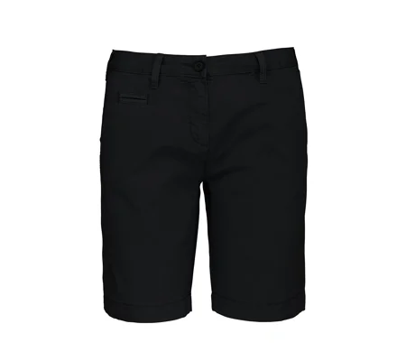 Kariban Ladies' washed effect Bermuda shorts