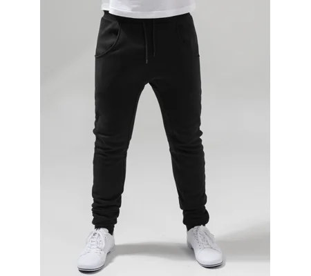 Build Your Brand Heavy deep-crotch sweatpants
