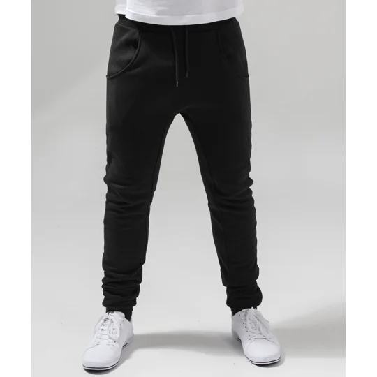 Build Your Brand Heavy deep-crotch sweatpants