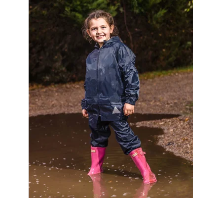 Result Junior waterproof jacket and trouser set