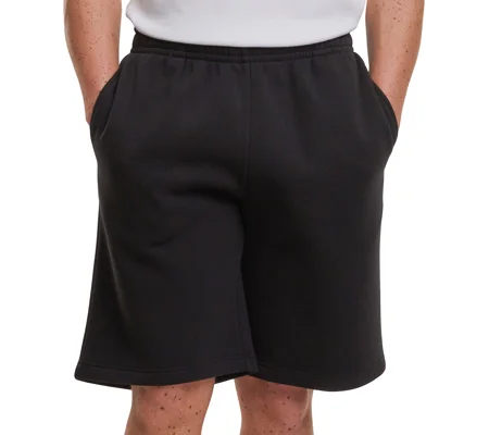 Build Your Brand Fluffy sweat shorts