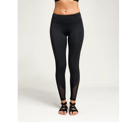 TriDri® Women's TriDri® mesh tech panel leggings full-length