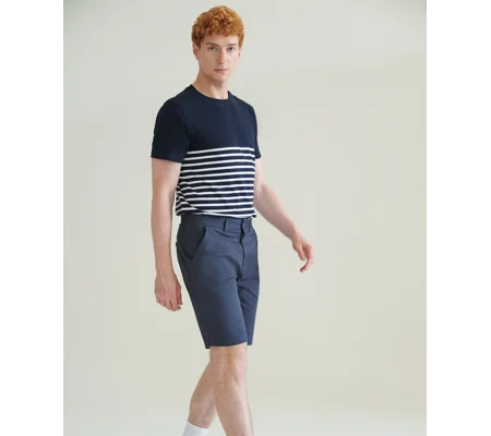 Front Row Stretch chino shorts
