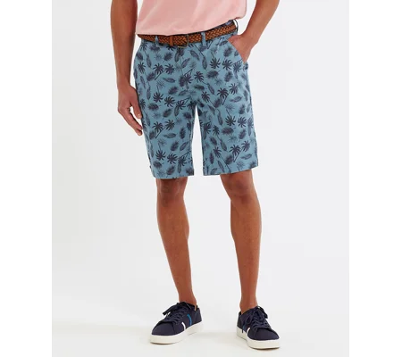 Wombat Men’s palm print shorts