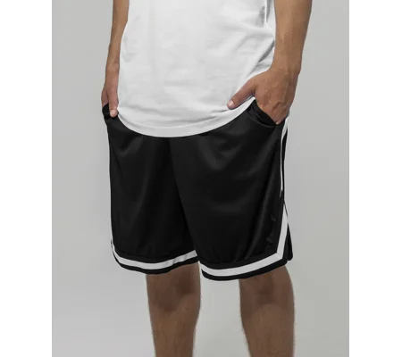 Build Your Brand Two-tone mesh shorts