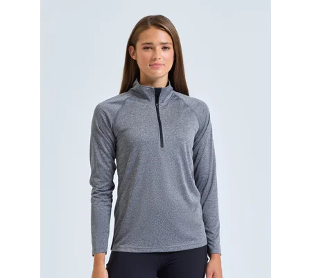 TriDri® Women's TriDri® long sleeve performance ¼ zip