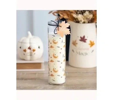 Autumn Magic Pumpkin Spice Tube Candle