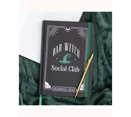 Bad Witch Social Club A5 Notebook