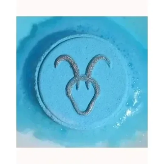 Box of 2 Zodiac Bath Fizzers with Horoscope - Capricorn