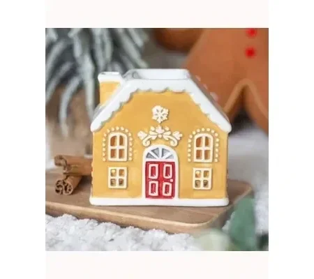 Candy Cane Gingerbread House Oil Burner and Wax Warmer