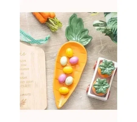 Carrot Shaped Serving Dish