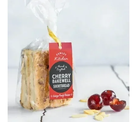 Cherry Bakewell Shortbread