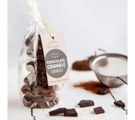 Chocolate Crumble Cookies