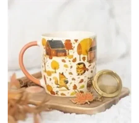 Creature Comforts Mug and Tea Strainer Set