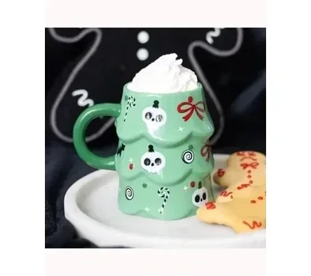 Creepy Christmas Tree Mug