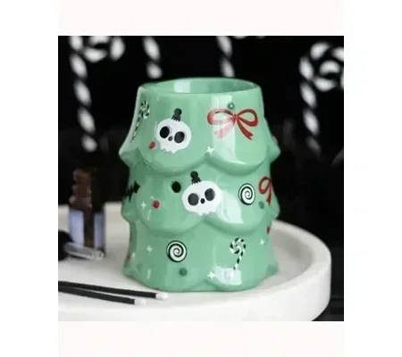 Creepy Christmas Tree Oil Burner and Wax Warmer