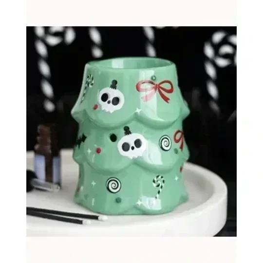Creepy Christmas Tree Oil Burner and Wax Warmer