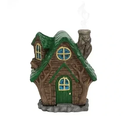Woody Lodge Incense Cone Burner by Lisa Parker