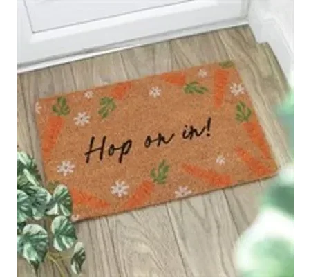Natural Hop on In Doormat