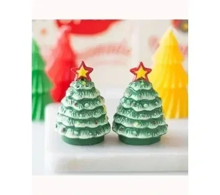 Christmas Trees Salt & Pepper Shakers