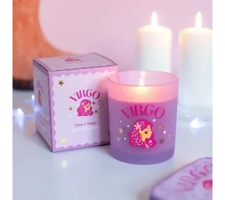 Zodiac Zest Virgo Citrus & Ginger Candle
